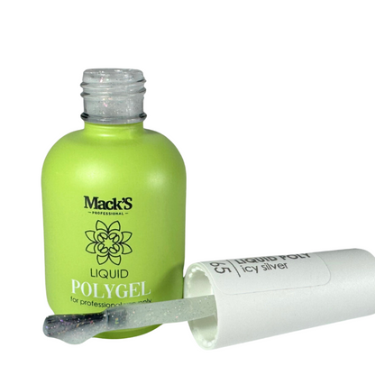 Macks Liquid Polygel Icy Silver 65