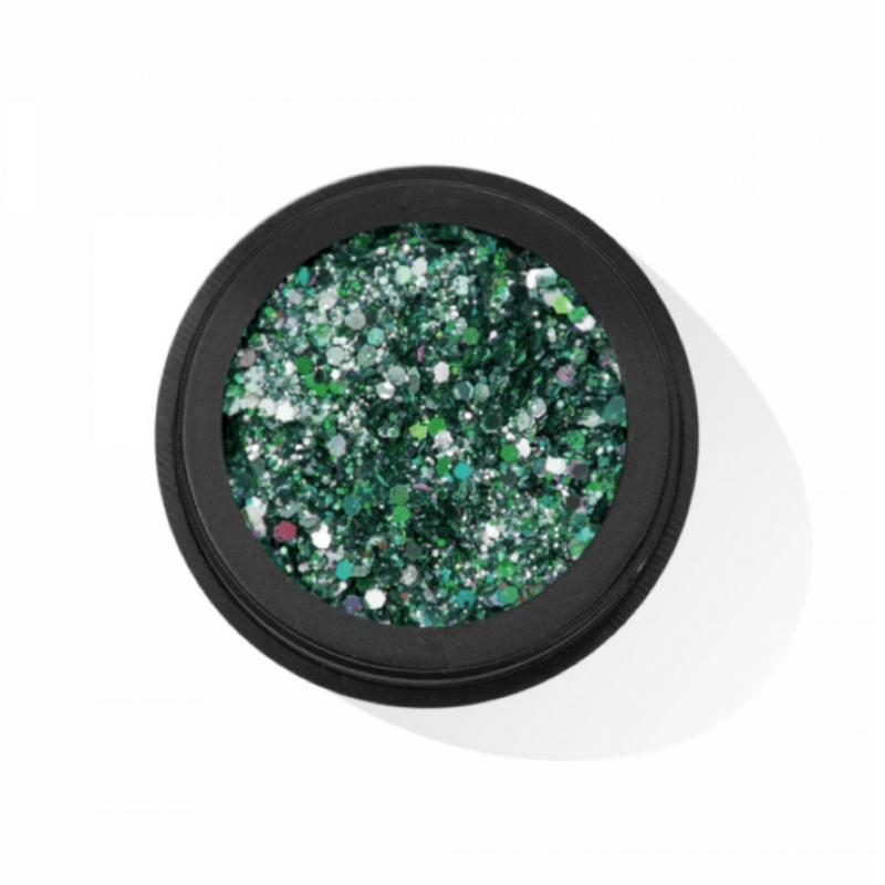 Glitter Kosmos Green Smoke Musa