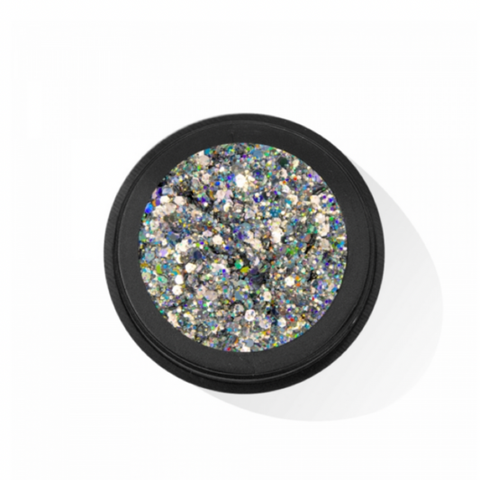 Glitter Kosmos Silver Musa