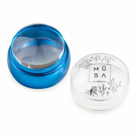 Musa Rubber stamp round