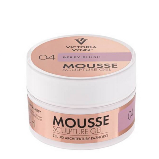 MOUSSE SCULPTURE GEL 04 – BERRY BLUSH 50ML