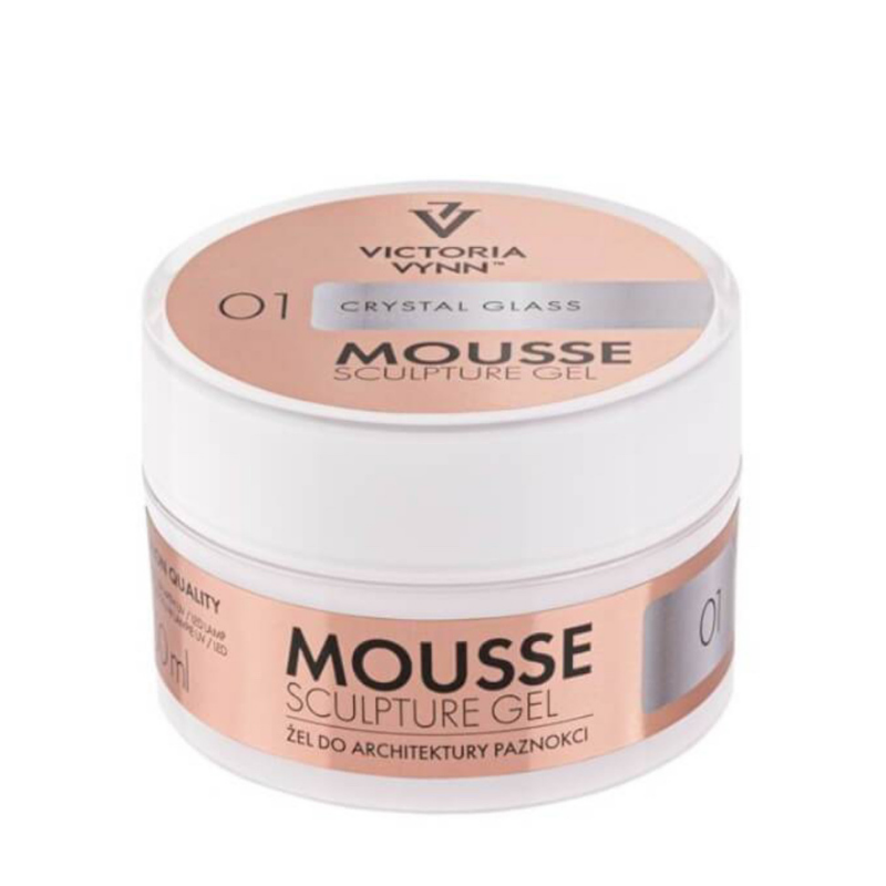 MOUSSE SCULPTURE GEL 01 – CRYSTAL GLASS 50ML