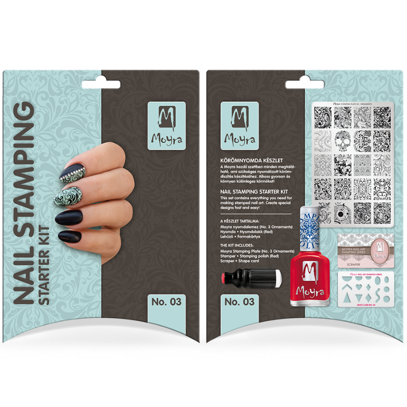 Nail Stamping Starter Kit no.03