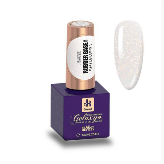 Gelaxyo Rubber Base Shimmer 1 (7ml)