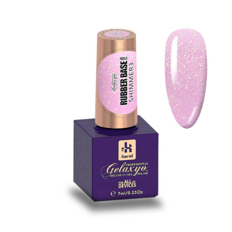 Gelaxyo Rubber Base Shimmer 3 (7ml)
