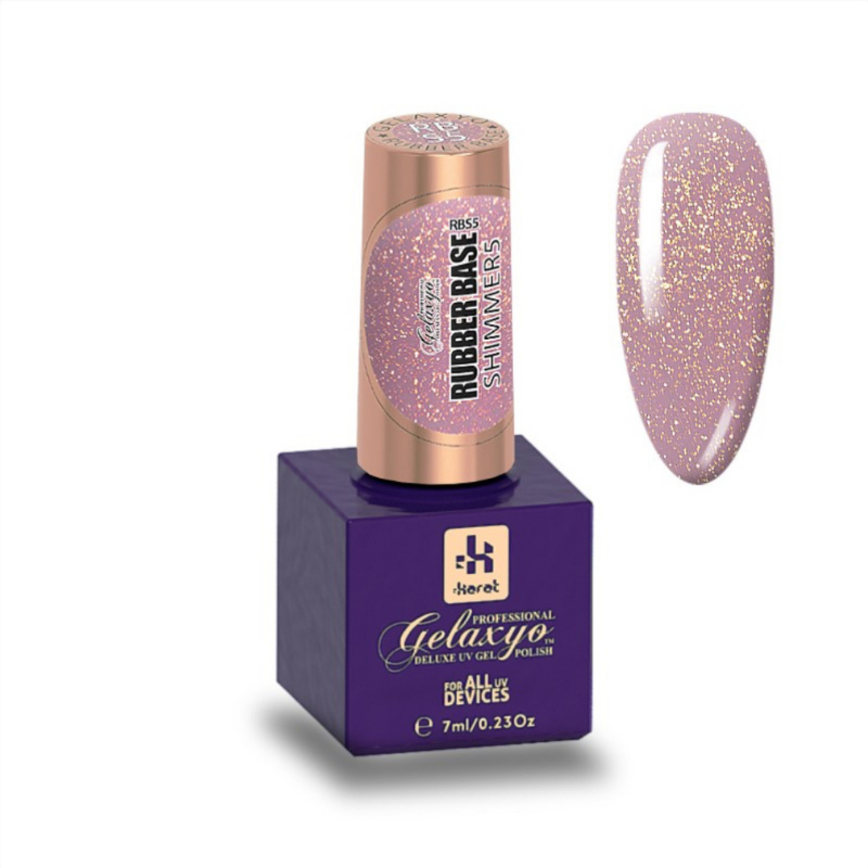 Gelaxyo Rubber Base Shimmer 5 (7ml)