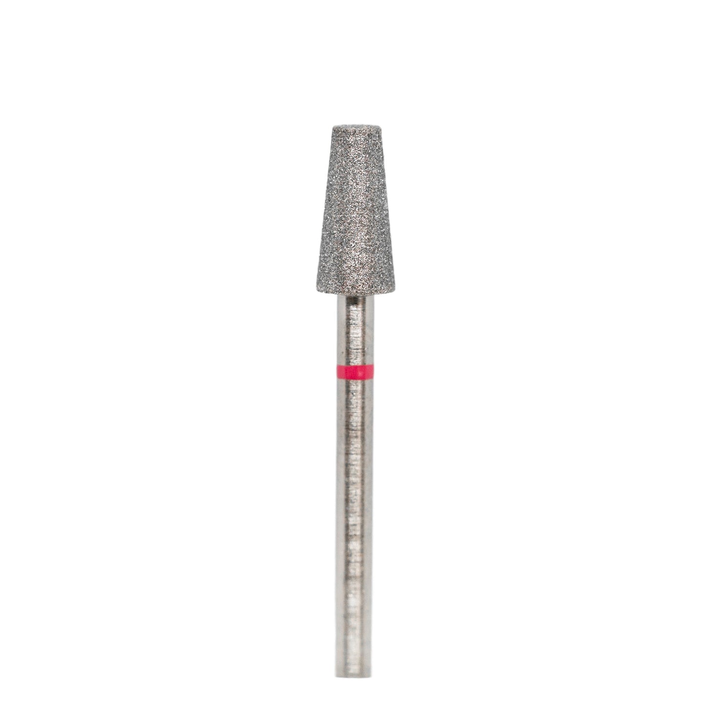 Cuticle drill bit rounded cone red 050- C02