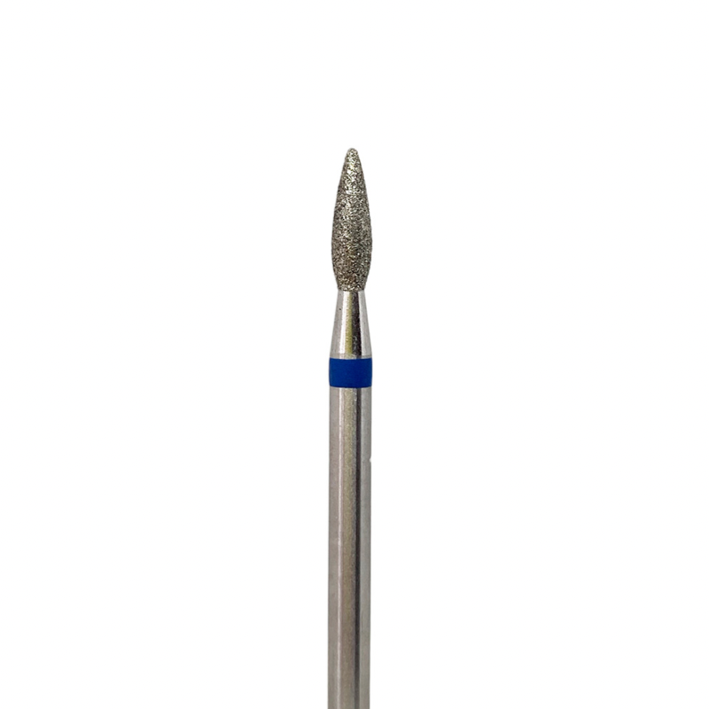 Cuticle drill bit flame blue 023- C74