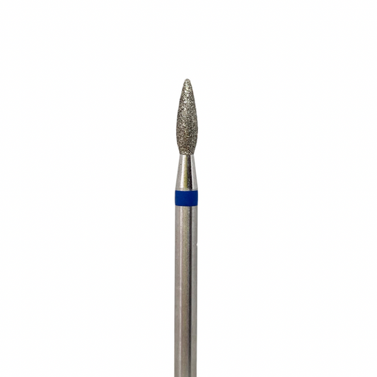 Cuticle drill bit flame blue 023- C74