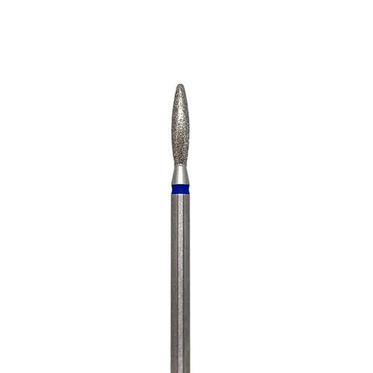 Cuticle drill bit flame blue 023- C76
