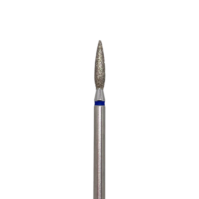 Cuticle drill bit flame blue 023- C77