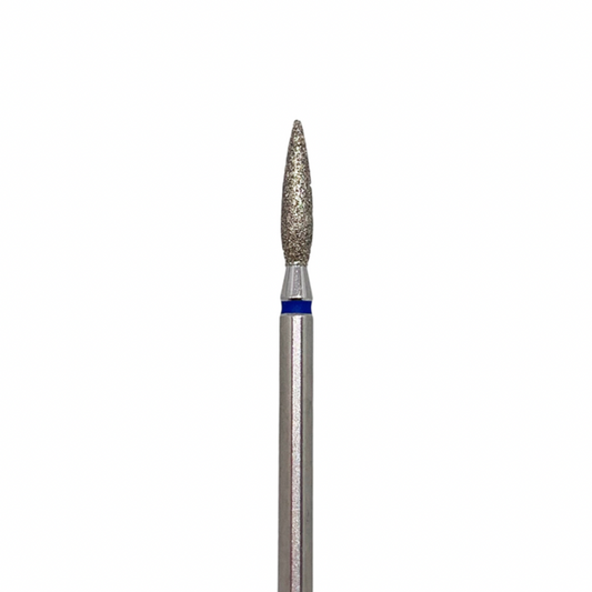 Cuticle drill bit flame blue 023- C77