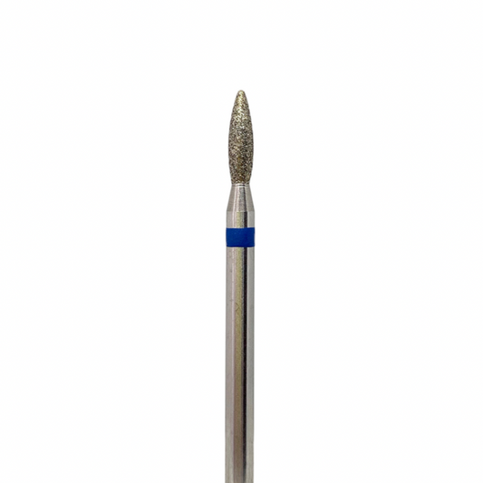 Cuticle drill bit flame blue 021- C79