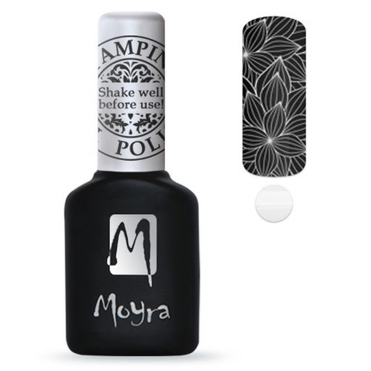 Moyra Gel POLISH White FOR STAMPING SGP3