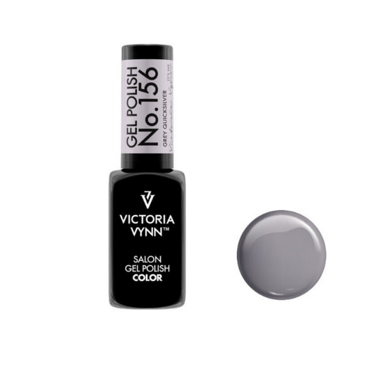 Gel Polish 156 Grey Quicksilver 8ml V Vynn