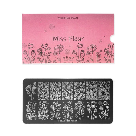 Musa Stamping plate Miss Fleur