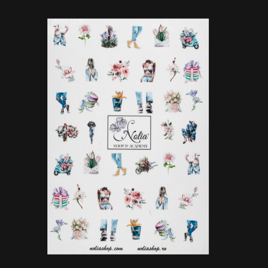 Sticker Nailart- SLD041