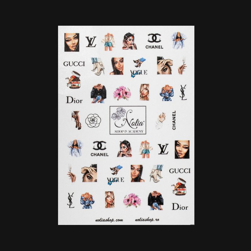 Sticker Nailart- SLD006