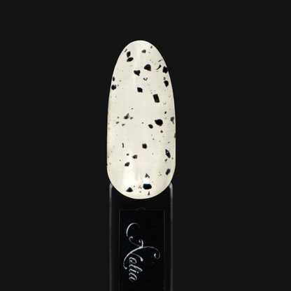Nolia Black Flakes top shiny