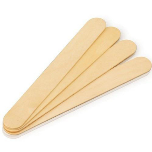Disposable wooden nail base file