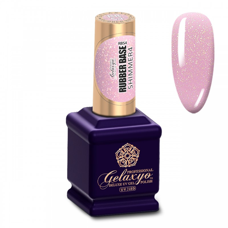 RUBBER BASE SHIMMER 4 GELAXYO 15ML