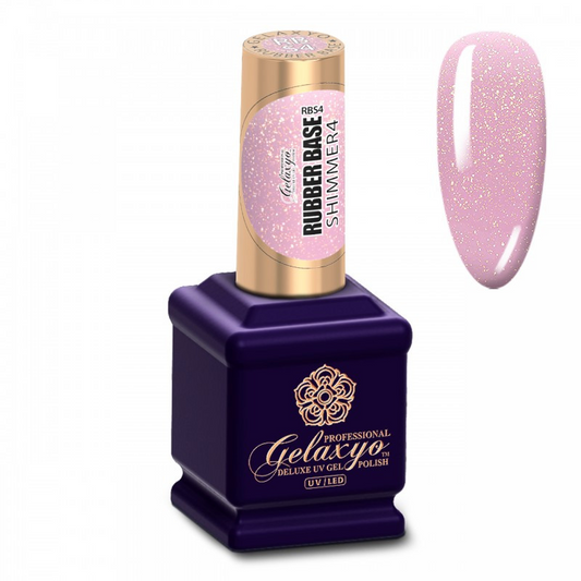 RUBBER BASE SHIMMER 4 GELAXYO 15ML