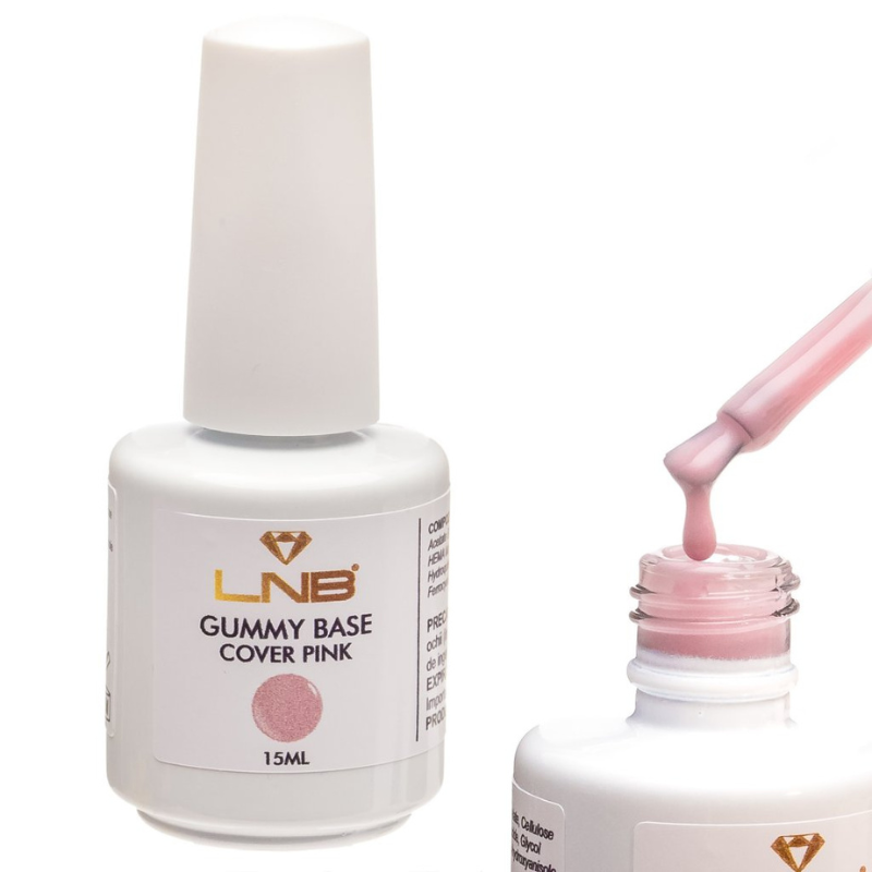 GUMMY BASE COVER PINK LNB 15 ML