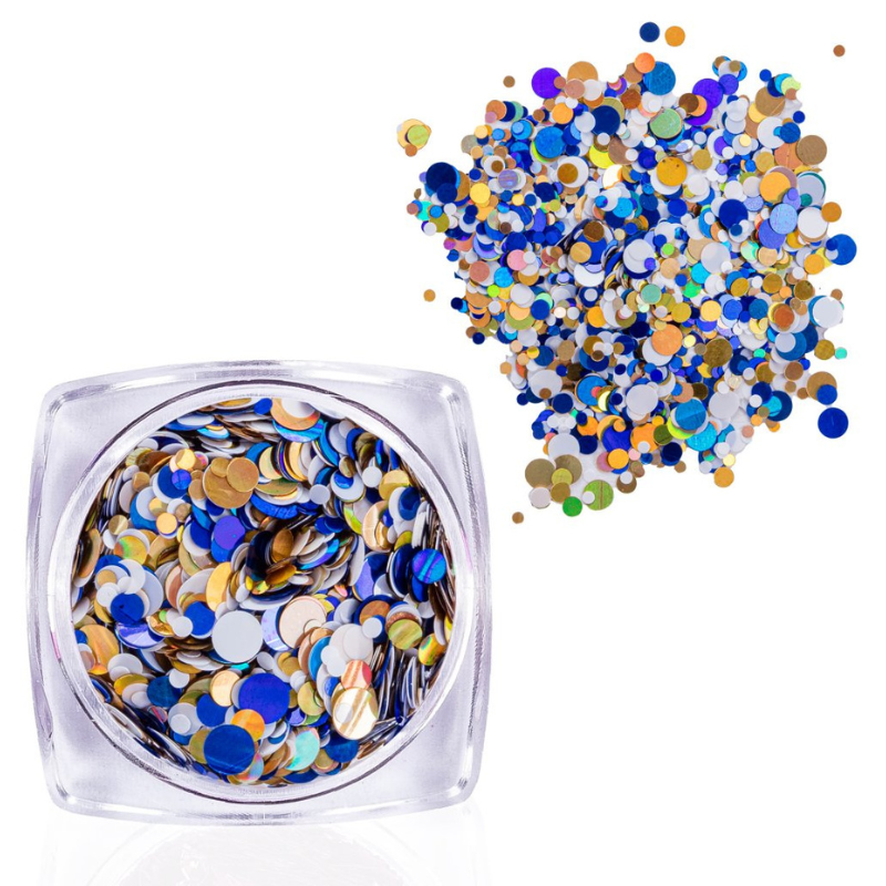 Confetti Holographic Mixed Sizes 14
