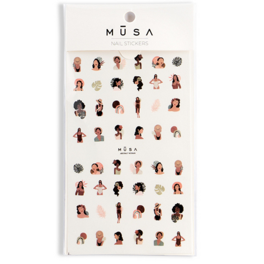 Musa Nail Stickers- Abstract Women