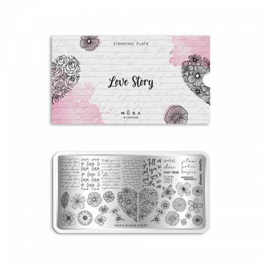 Musa Stamping plate Love Story