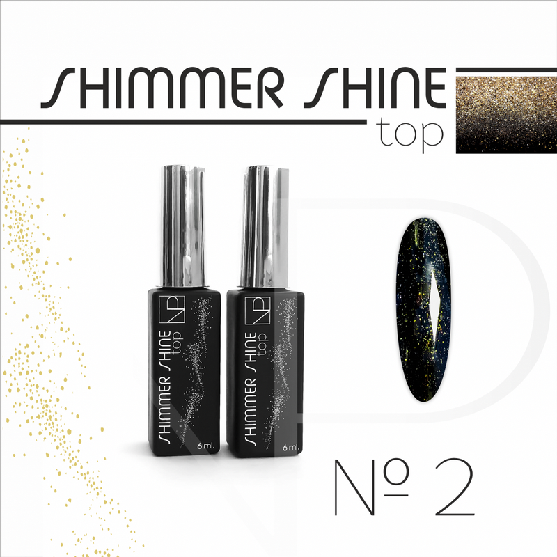 Nartist Top Shimmer Shine 2 Gold