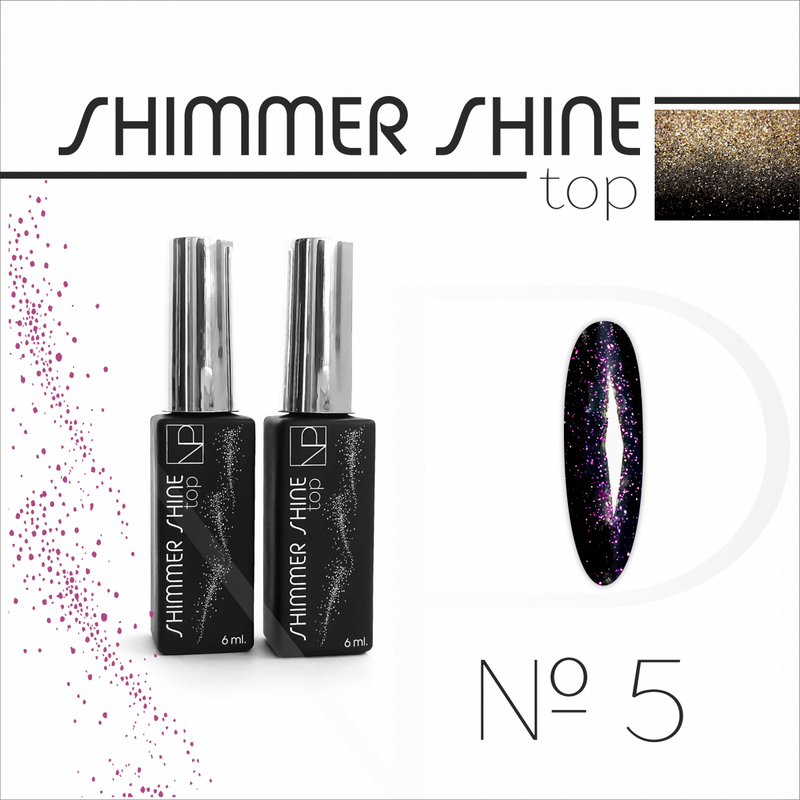 Nartist Top Shimmer Shine 5 Purple