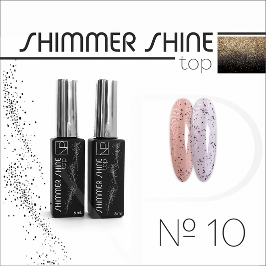 Nartist Top Shimmer Shine 10 black spots