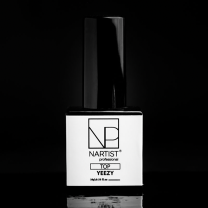 Nartist Top Yeezy silver glitter