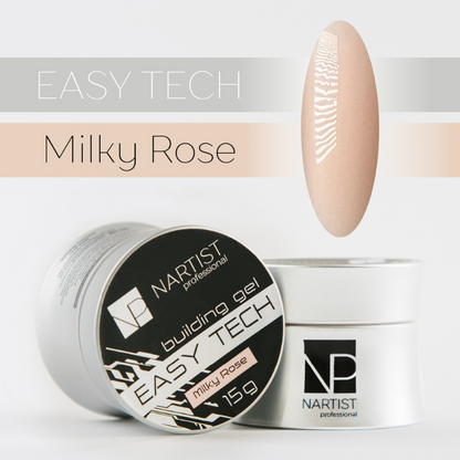 Nartist Easy Tech Gel Milky Rose 15g