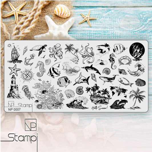 Nartist Ocean NP Stampi 007