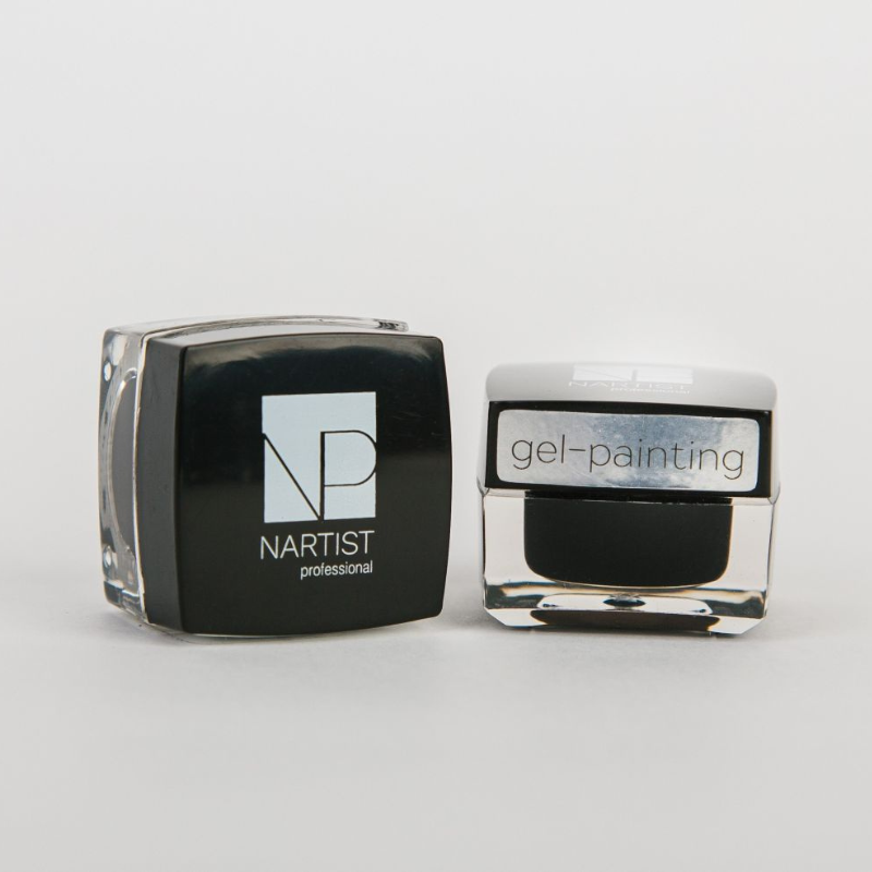 Nartist Gel paint for fine lines (silver)