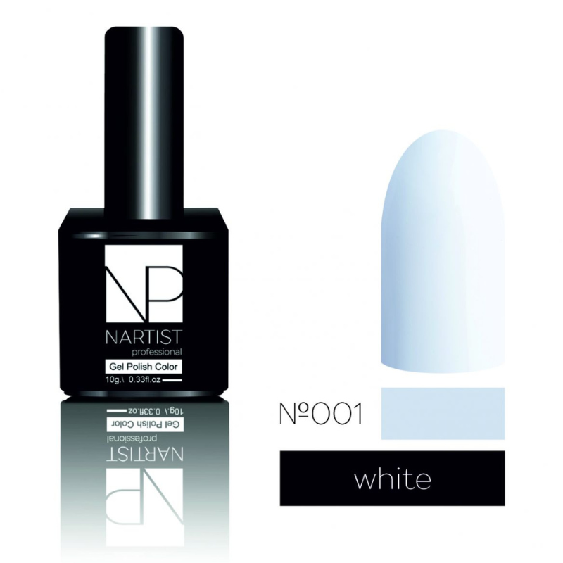 Nartist Gel polish 001 White