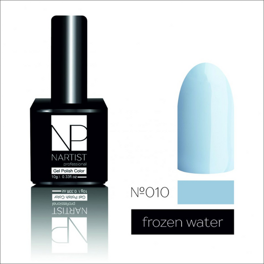Nartist Gel polish 010 Frozen Water