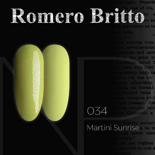 Nartist Gel polish 034 Martini Sunrise