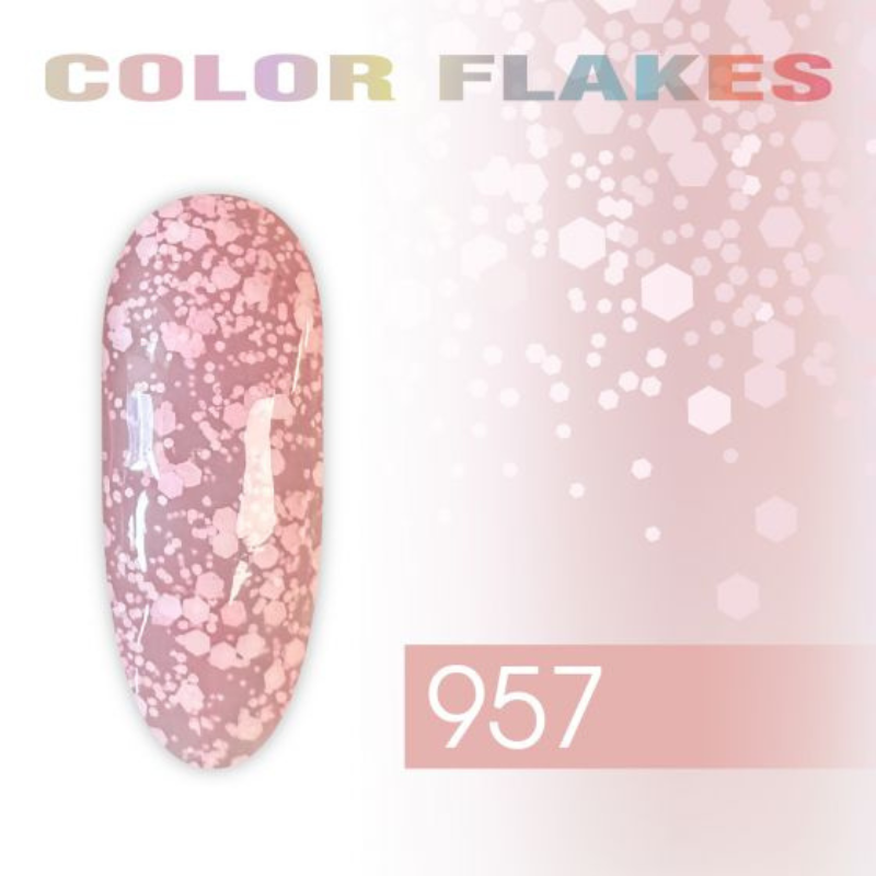 Nartist Gel Polish 957 Color Flakes