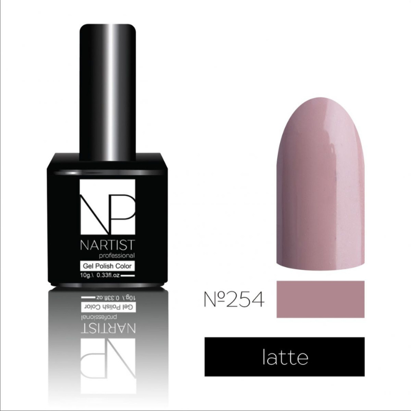 Nartist Gel Polish 254 Latte