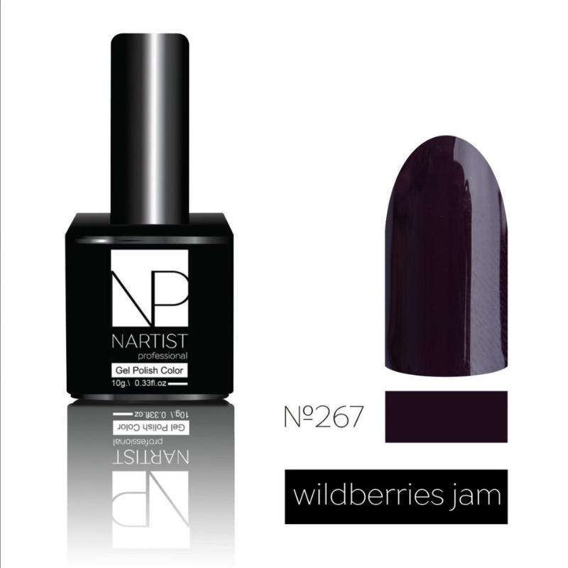 Nartist Gel Polish 267 Wildberries Jam