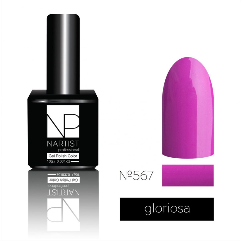 Nartist Gel Polish 567 Gloriosa