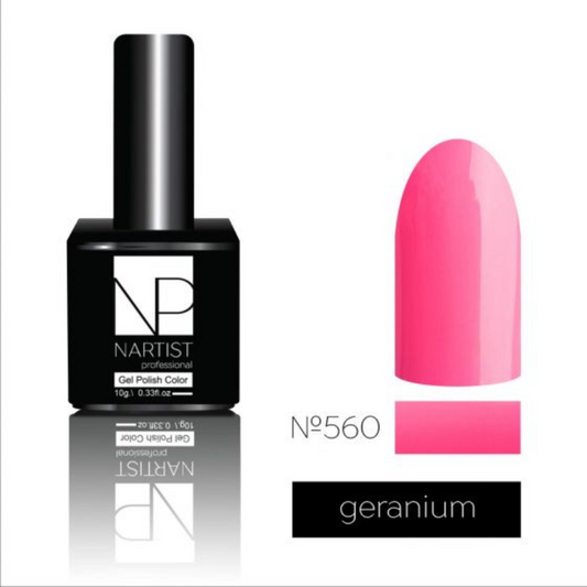 Nartist Gel Polish 560 Geranium