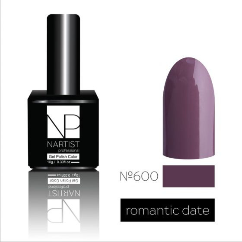 Nartist Gel Polish 600 Romantic Date