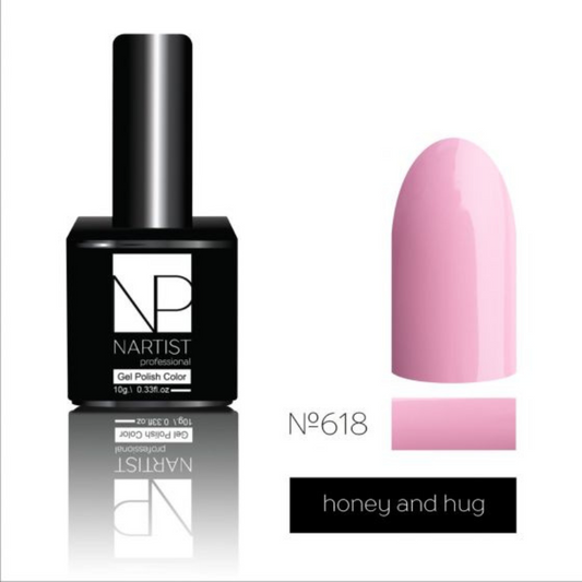 Nartist Gel Polish 618 Honey and Hug