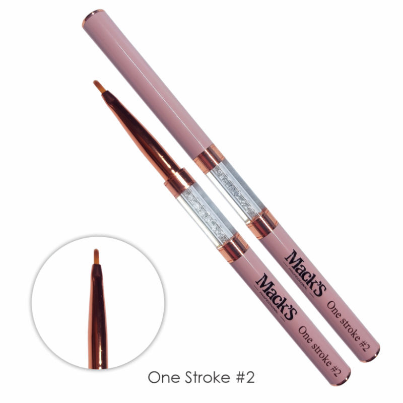 Macks brush Crystal One stroke 2