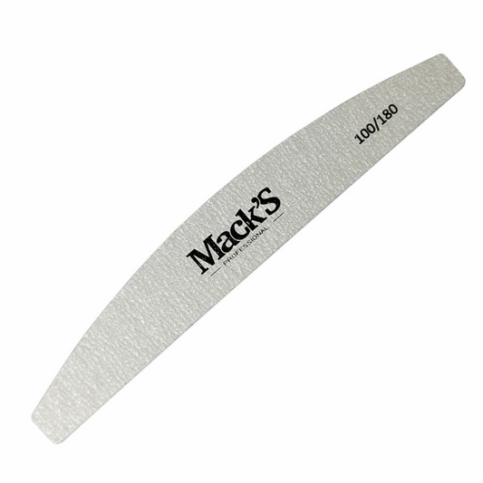 Macks Nail file half moon 100/180