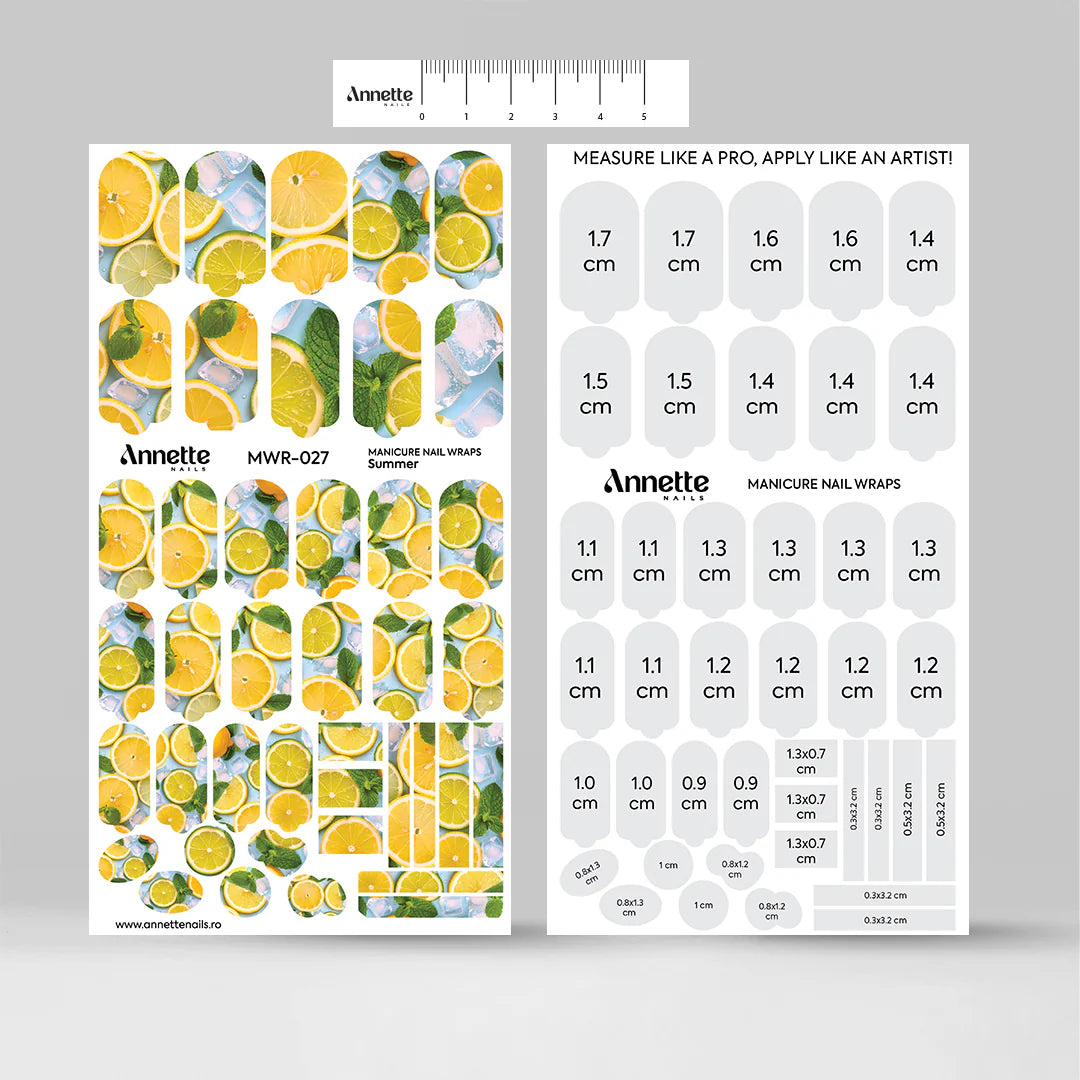 ANNETTE NAILS Wraps Manicure Summer MWR-027